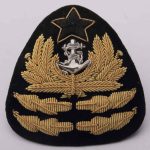 Beret badge - Worsted (Navy)