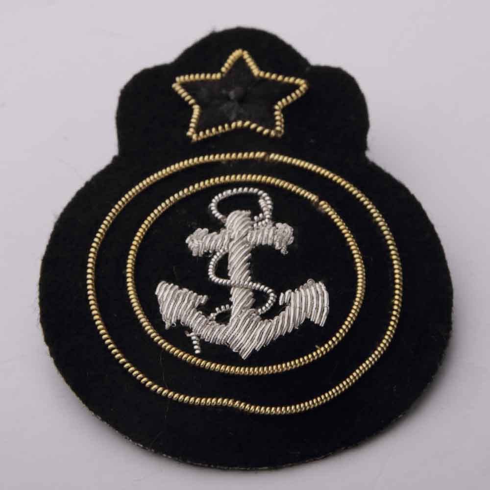 Beret badge - Worsted (Navy)