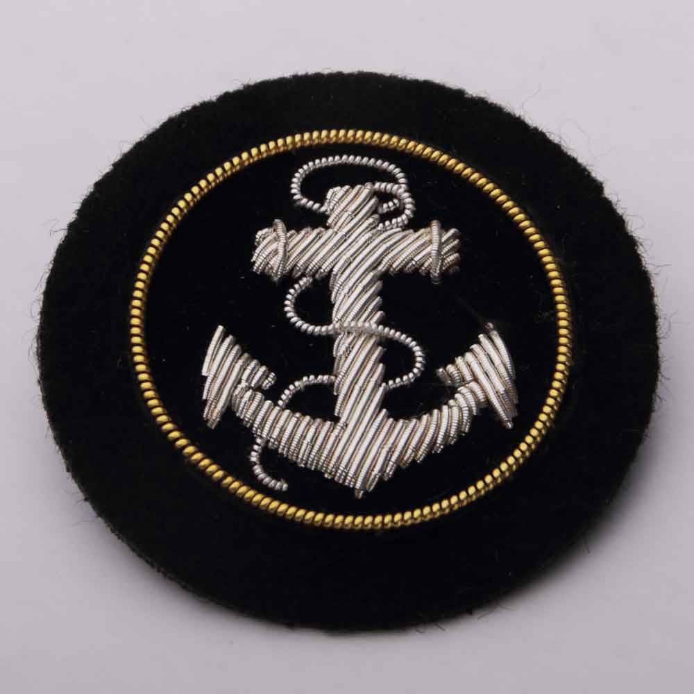 Beret badge - Worsted (Navy)