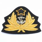 Peak Cap badge - Navy