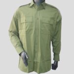 Shirt - Khaki Poplin Green (Army)